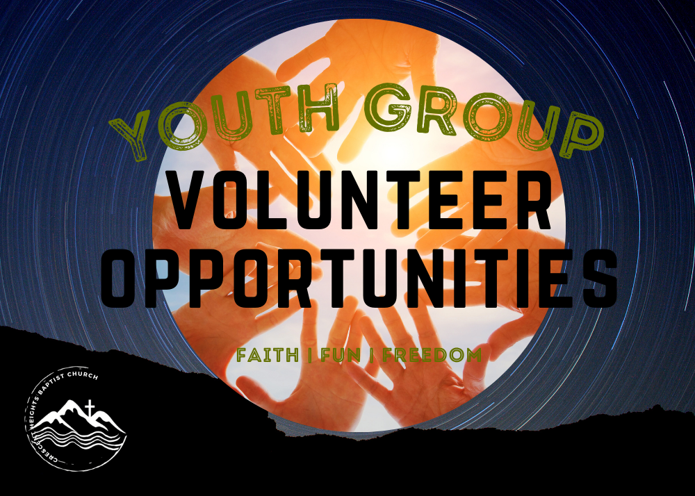 Church Participation Opportunities Youth Ministry Crescent Heights
